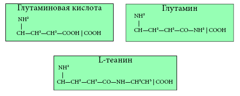 формула L-теанин